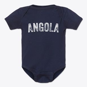 Angola New York Timeless Retro Baby Onesie