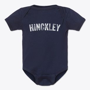 Hinckley Minnesota Timeless Retro Baby Onesie