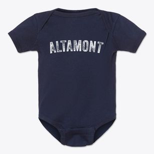 Altamont New York Timeless Retro Baby Onesie