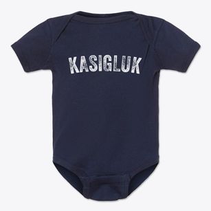 Kasigluk Alaska Timeless Retro Baby Onesie