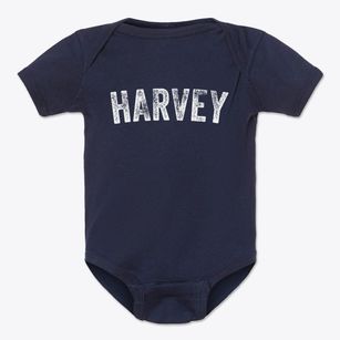 Harvey Louisiana Timeless Retro Baby Onesie