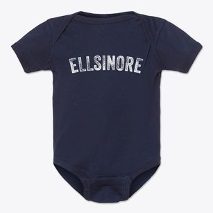 Ellsinore Missouri Timeless Retro Baby Onesie