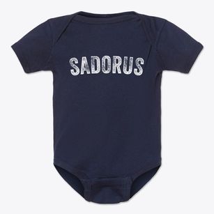 Sadorus Illinois Timeless Retro Baby Onesie