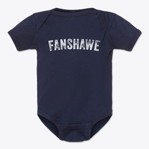 Fanshawe Oklahoma Timeless Retro Baby Onesie