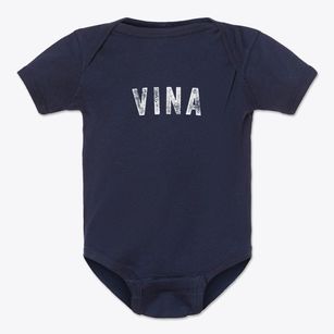 Vina Alabama Timeless Retro Baby Onesie