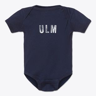 Ulm Arkansas Timeless Retro Baby Onesie