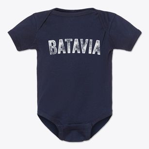 Batavia New York Timeless Retro Baby Onesie