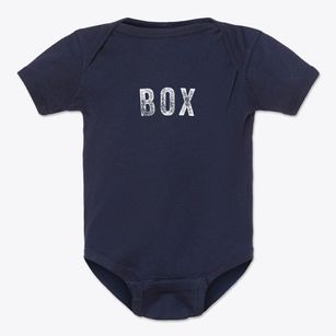 Box Oklahoma Timeless Retro Baby Onesie