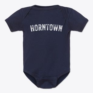Horntown Oklahoma Timeless Retro Baby Onesie