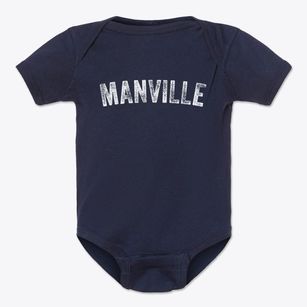 Manville Wyoming Timeless Retro Baby Onesie