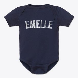 Emelle Alabama Timeless Retro Baby Onesie