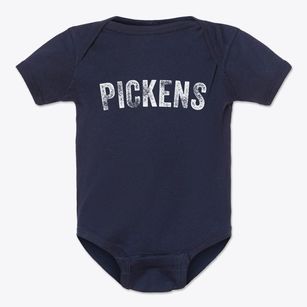 Pickens West Virginia Timeless Retro Baby Onesie