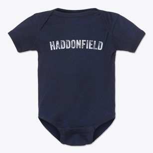 Haddonfield New Jersey Timeless Retro Baby Onesie