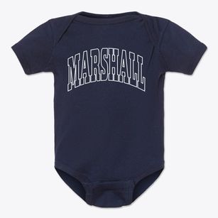 Marshall New York Trendy Block Baby Onesie