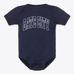 Gate City Virginia Trendy Block Baby Onesie