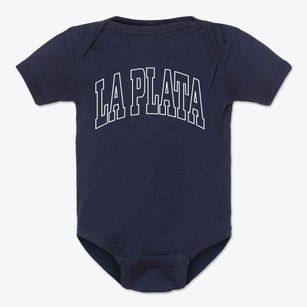 La Plata Missouri Trendy Block Baby Onesie
