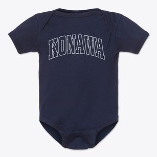 Konawa Oklahoma Trendy Block Baby Onesie