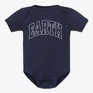 Earth Texas Trendy Block Baby Onesie