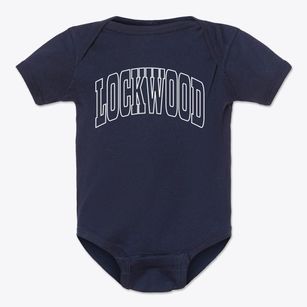 Lockwood Missouri Trendy Block Baby Onesie