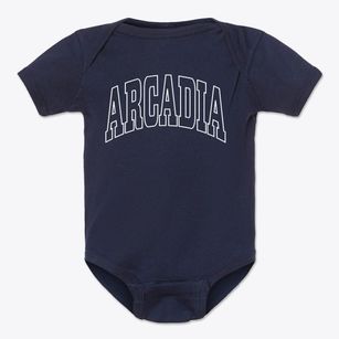 Arcadia Missouri Trendy Block Baby Onesie