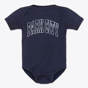 Park City Kentucky Trendy Block Baby Onesie