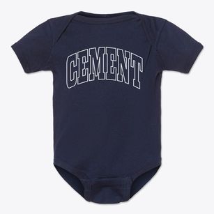 Cement Oklahoma Trendy Block Baby Onesie