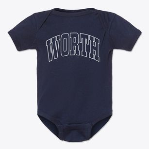 Worth Missouri Trendy Block Baby Onesie