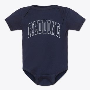 Redding Connecticut Trendy Block Baby Onesie