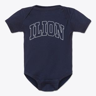 Ilion New York Trendy Block Baby Onesie