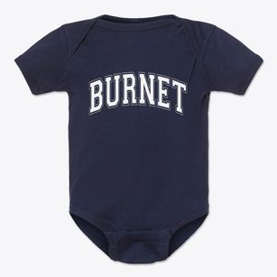 Burnet Texas Varsity Baby Onesie