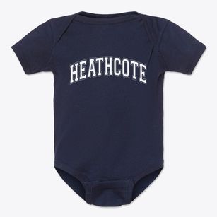 Heathcote New Jersey Varsity Baby Onesie