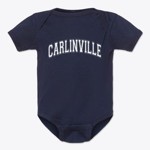 Carlinville Illinois Varsity Baby Onesie