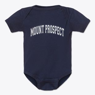 Mount Prospect Illinois Varsity Baby Onesie