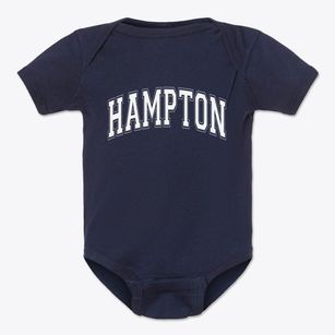 Hampton Maryland Varsity Baby Onesie
