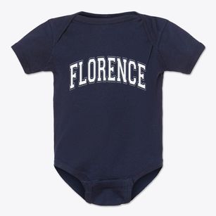 Florence Mississippi Varsity Baby Onesie