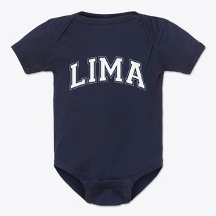 Lima New York Varsity Baby Onesie