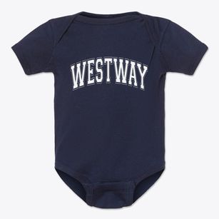 Westway Texas Varsity Baby Onesie
