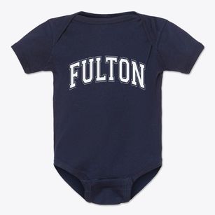 Fulton Mississippi Varsity Baby Onesie