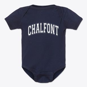 Chalfont Pennsylvania Varsity Baby Onesie