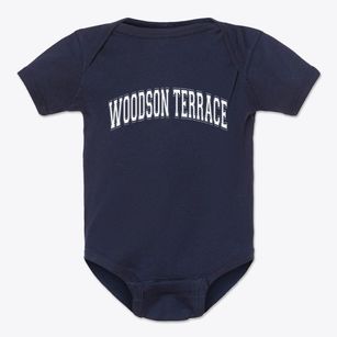 Woodson Terrace Missouri Varsity Baby Onesie