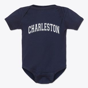 Charleston West Virginia Varsity Baby Onesie