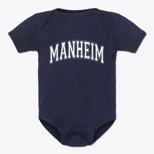 Manheim New York Varsity Baby Onesie