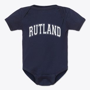 Rutland New York Varsity Baby Onesie