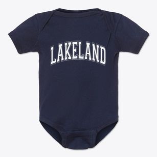 Lakeland New York Varsity Baby Onesie
