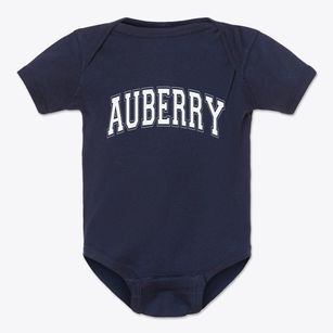 Auberry California Varsity Baby Onesie