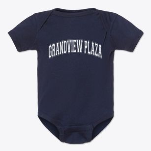 Grandview Plaza Kansas Varsity Baby Onesie