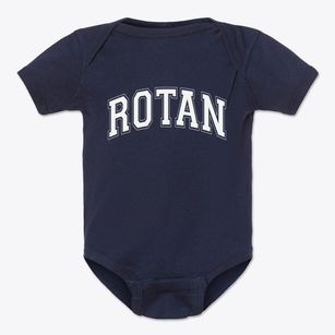 Rotan Texas Varsity Baby Onesie