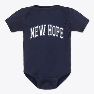New Hope Oregon Varsity Baby Onesie