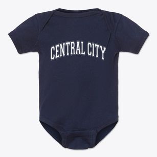 Central City Iowa Varsity Baby Onesie