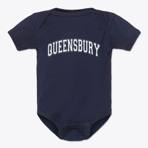 Queensbury New York Varsity Baby Onesie